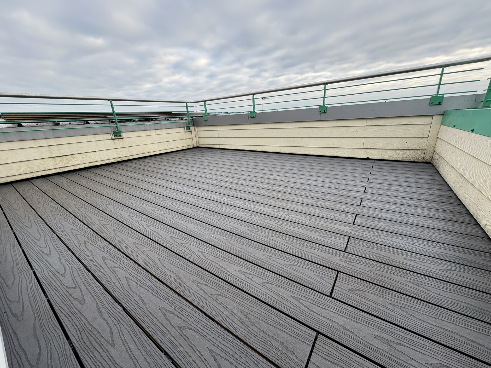 Composite decking installation by NeatFix Fencing