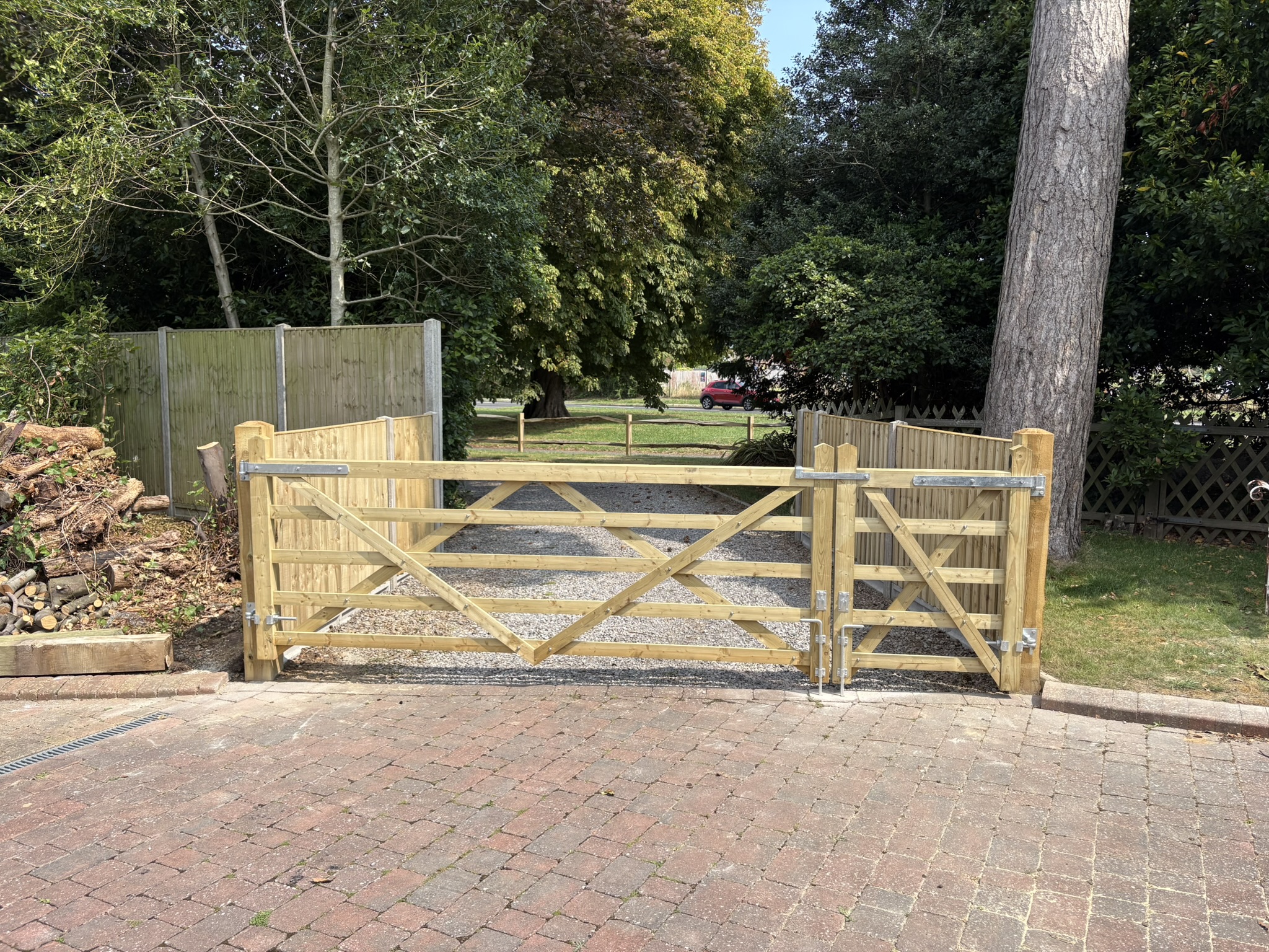 Garden gate installation by NeatFix Fencing