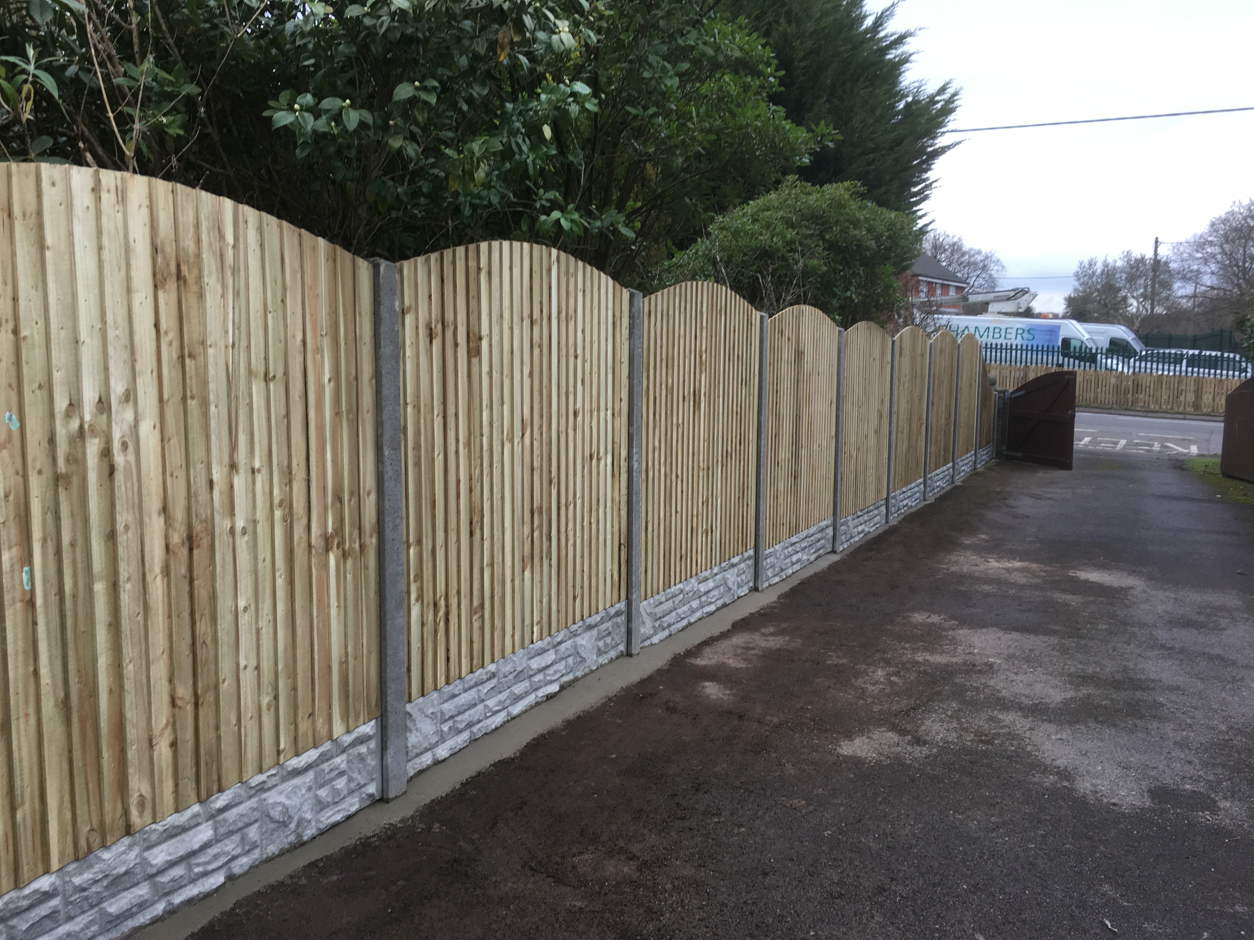 Residential fencing installation by NeatFix Fencing